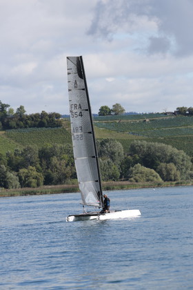 Les Catamarans A-Cat à Bevaix