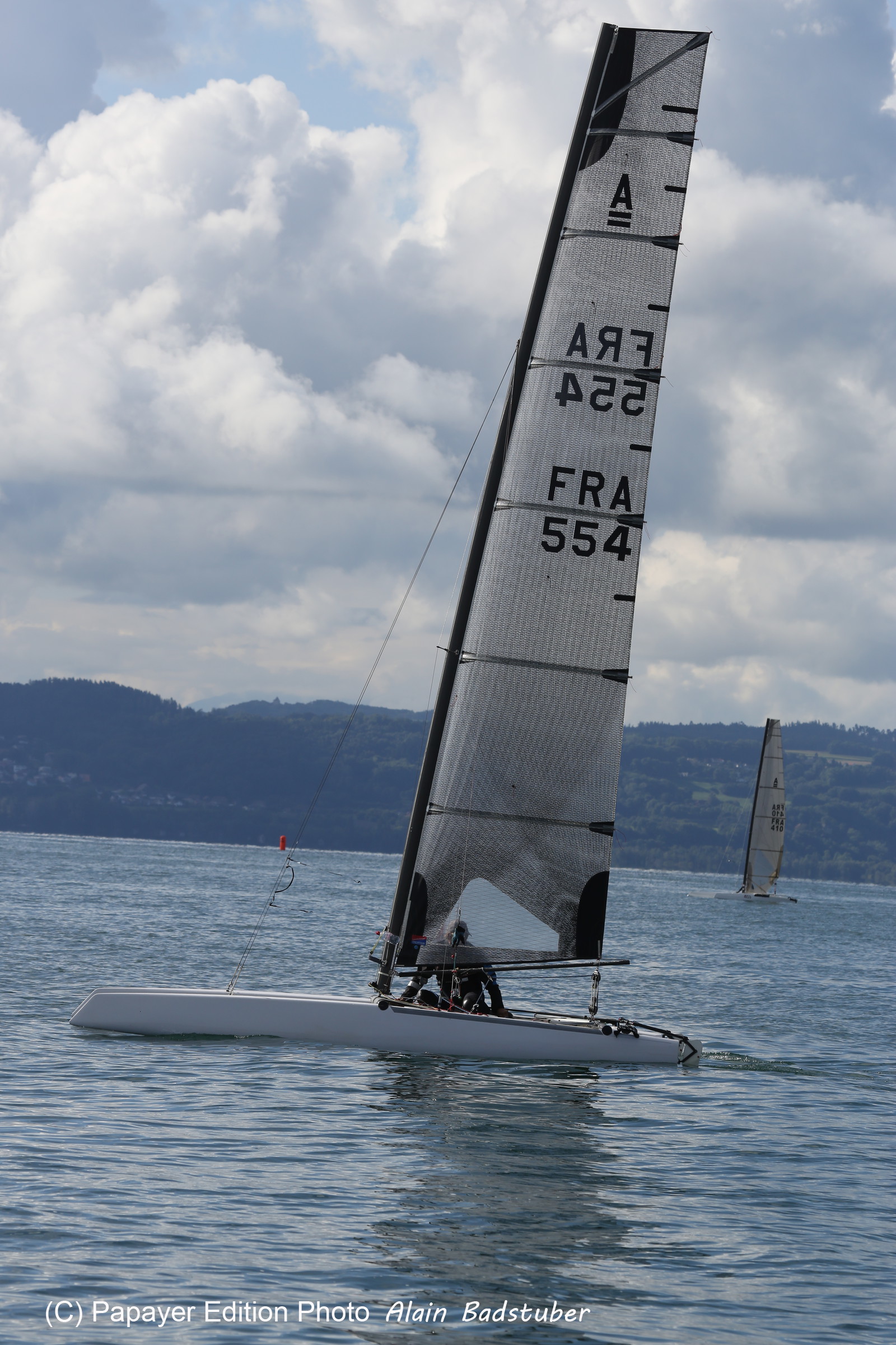 Les Catamarans A-Cat à Bevaix